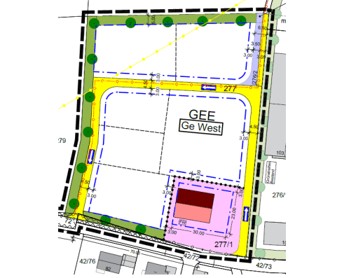 Baugebiet GE Lengmoos m. FW BEKANNTMACHUNG Grundstücksvergabe