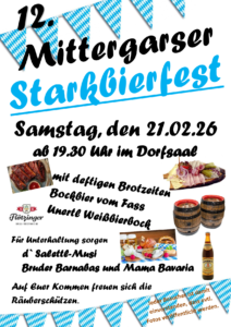 Starkbierfest 2026 Plakat