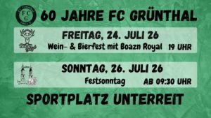 60 Jahre FC Grünthal