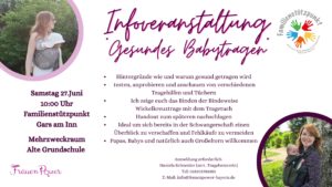 Werbung Info Tragen Gars
