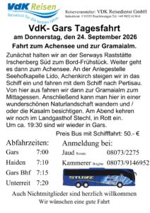 Plakat A3 Ausflug Achensee 2026 2